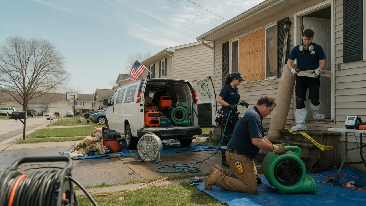 Water Damage Restoration in Dover, MO near me